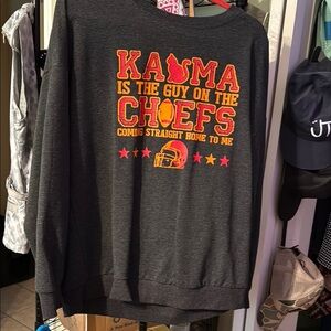 Gray Graphic women’s Sweater